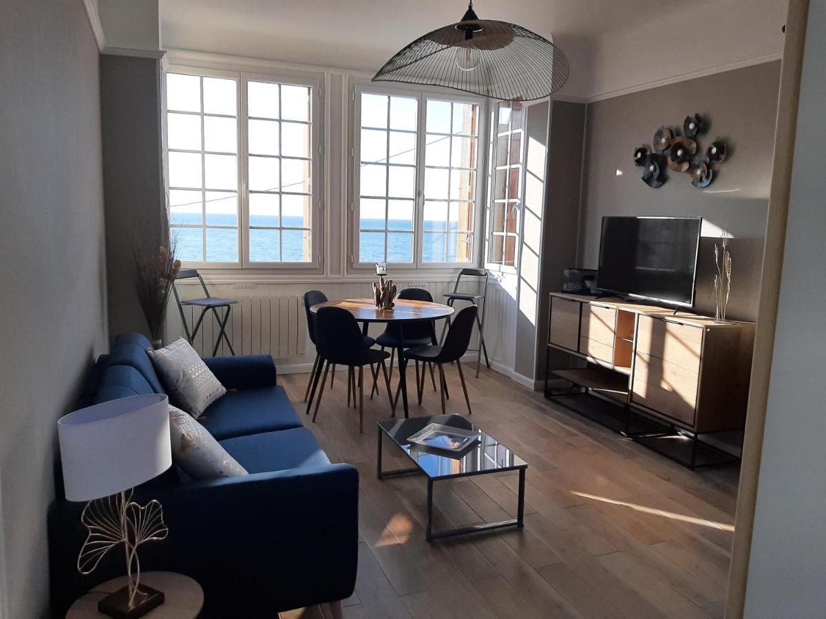 Au Gre Des Marees, Appartement Face A La Mer, Classe 3 Etoiles Ault Ngoại thất bức ảnh
